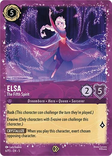 Elsa - The Fifth Spirit (6/P3) [Promo Cards] | L.A. Mood Comics and Games