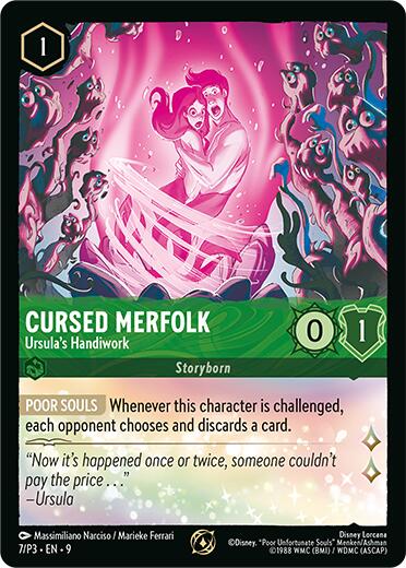 Cursed Merfolk - Ursula's Handiwork (7/P3) [Promo Cards] | L.A. Mood Comics and Games