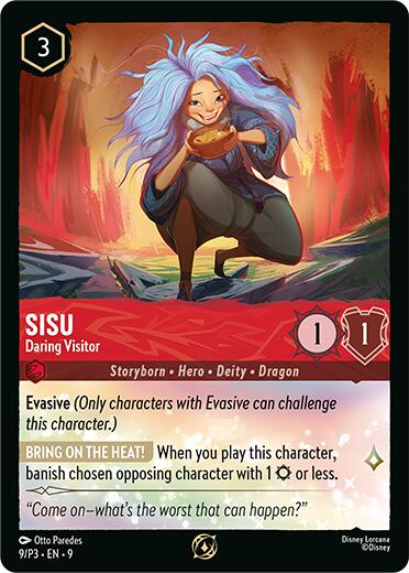 Sisu - Daring Visitor (9/P3) [Promo Cards] | L.A. Mood Comics and Games