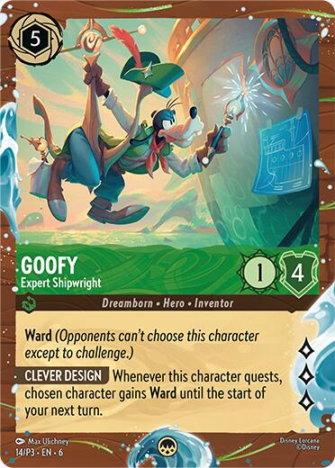 Goofy - Expert Shipwright (Disney Cruise Promo) (14/P3) [Promo Cards] | L.A. Mood Comics and Games