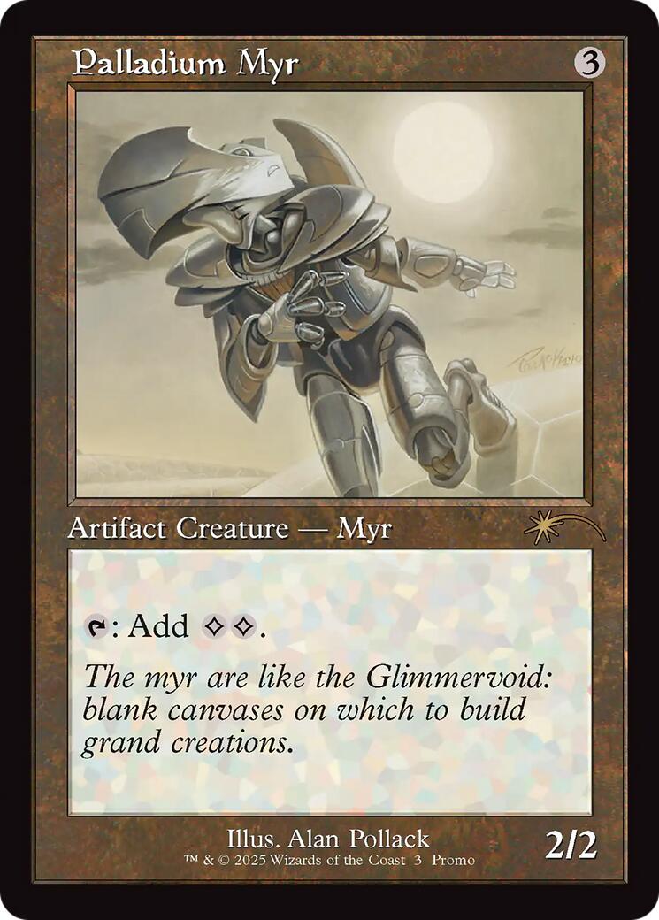 Palladium Myr (Retro Frame) [Standard Showdown Promos] | L.A. Mood Comics and Games