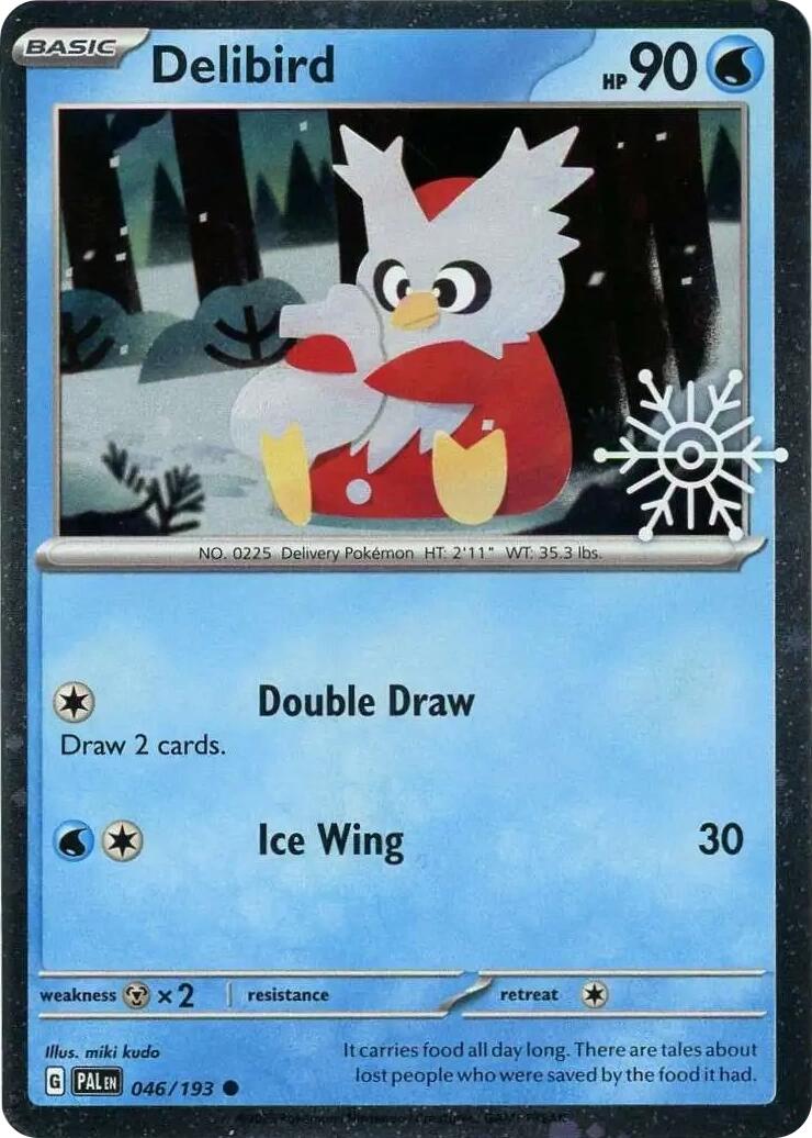 Delibird (046/193) (Holiday Calendar) [Miscellaneous Cards] | L.A. Mood Comics and Games