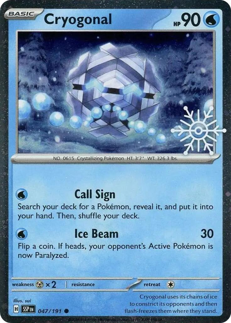 Cryogonal (047/191) (Holiday Calendar) [Miscellaneous Cards] | L.A. Mood Comics and Games