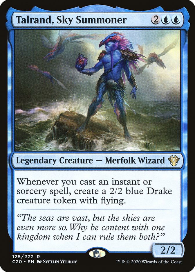 Talrand, Sky Summoner [Commander 2020] | L.A. Mood Comics and Games