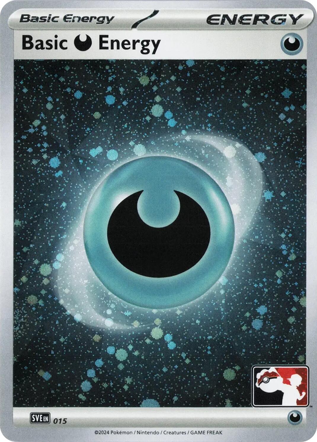 Basic Darkness Energy (015) (Cosmos Holo) [Prize Pack Series Seven] | L.A. Mood Comics and Games