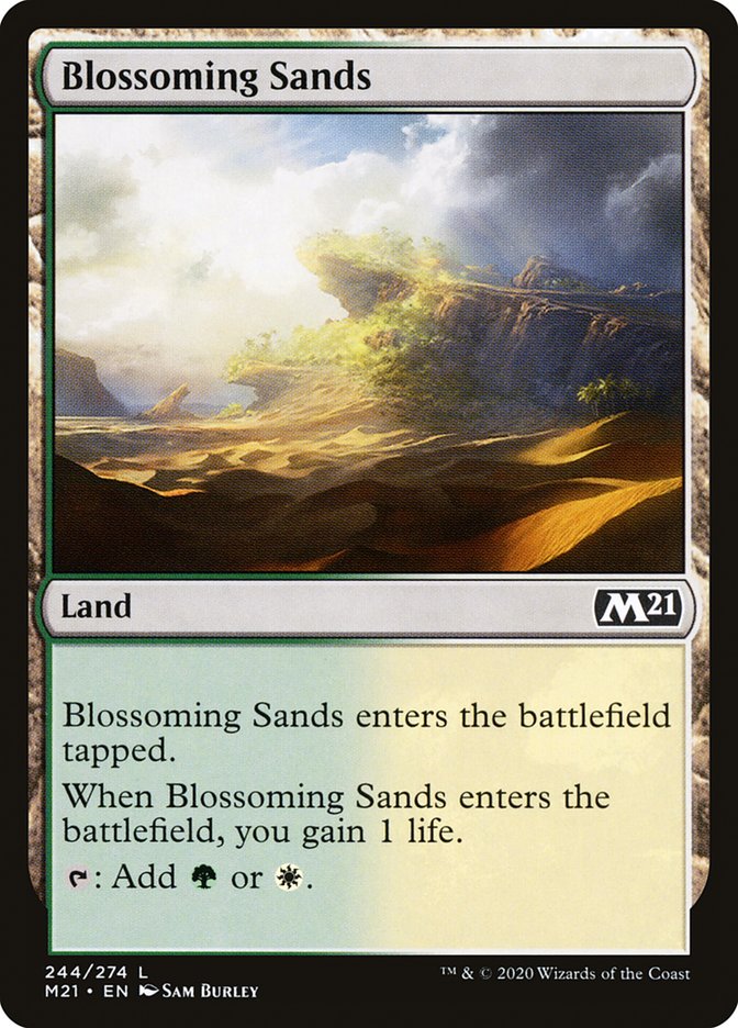 Blossoming Sands [Core Set 2021] | L.A. Mood Comics and Games