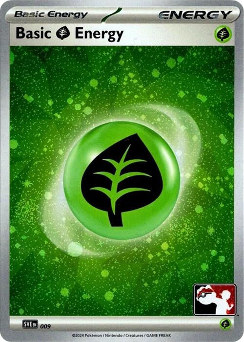 Basic Grass Energy (009) (Cosmos Holo) [Prize Pack Series Seven] | L.A. Mood Comics and Games