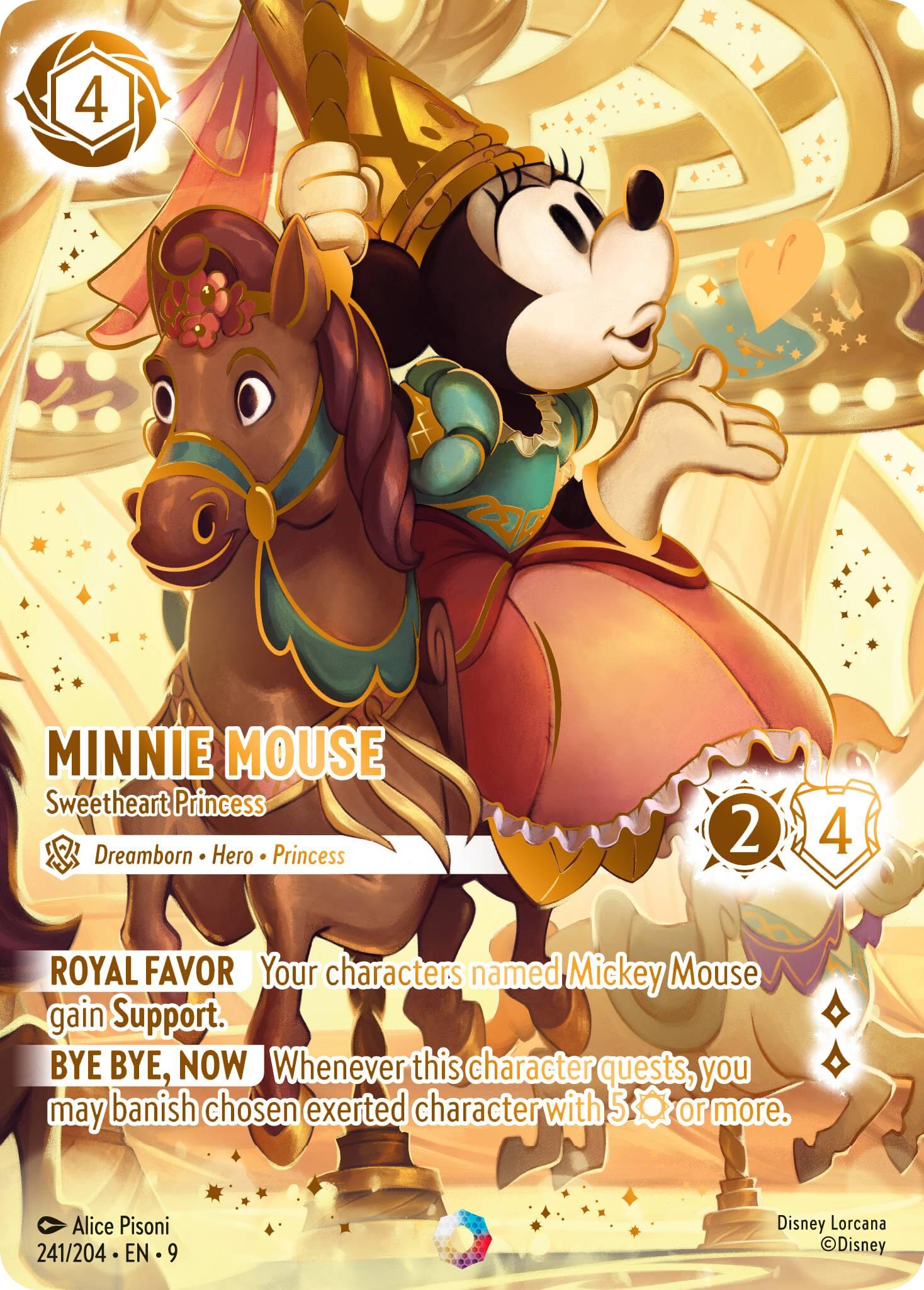 Minnie Mouse - Sweetheart Princess (Iconic) (241/204) [Fabled] | L.A. Mood Comics and Games