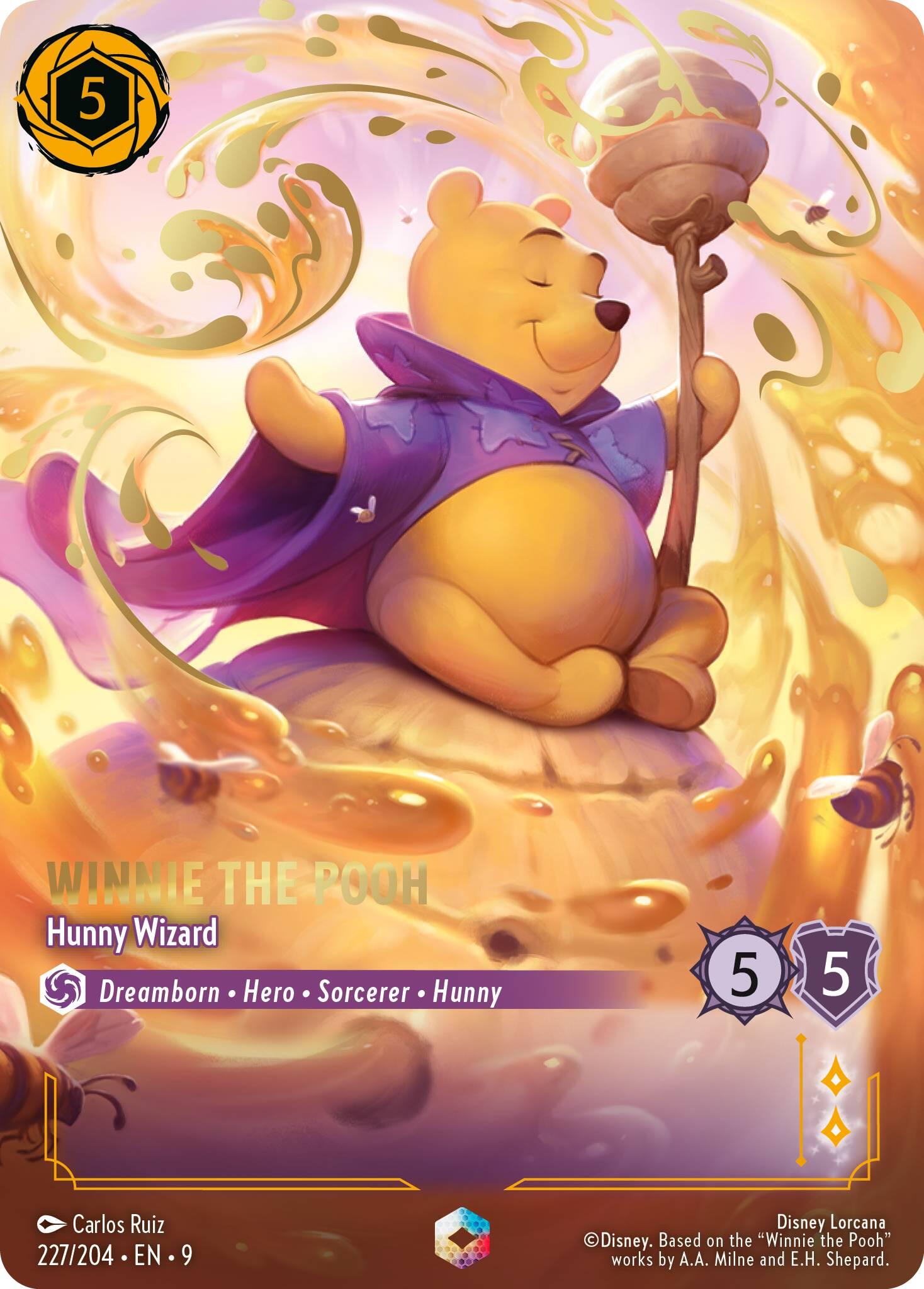 Winnie the Pooh - Hunny Wizard (Enchanted) (227/204) [Fabled] | L.A. Mood Comics and Games