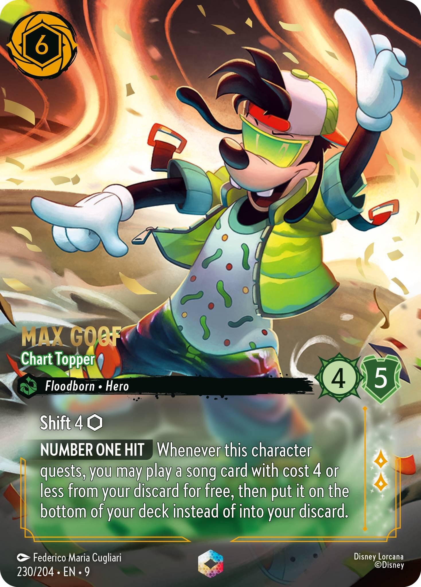 Max Goof - Chart Topper (Enchanted) (230/204) [Fabled] | L.A. Mood Comics and Games