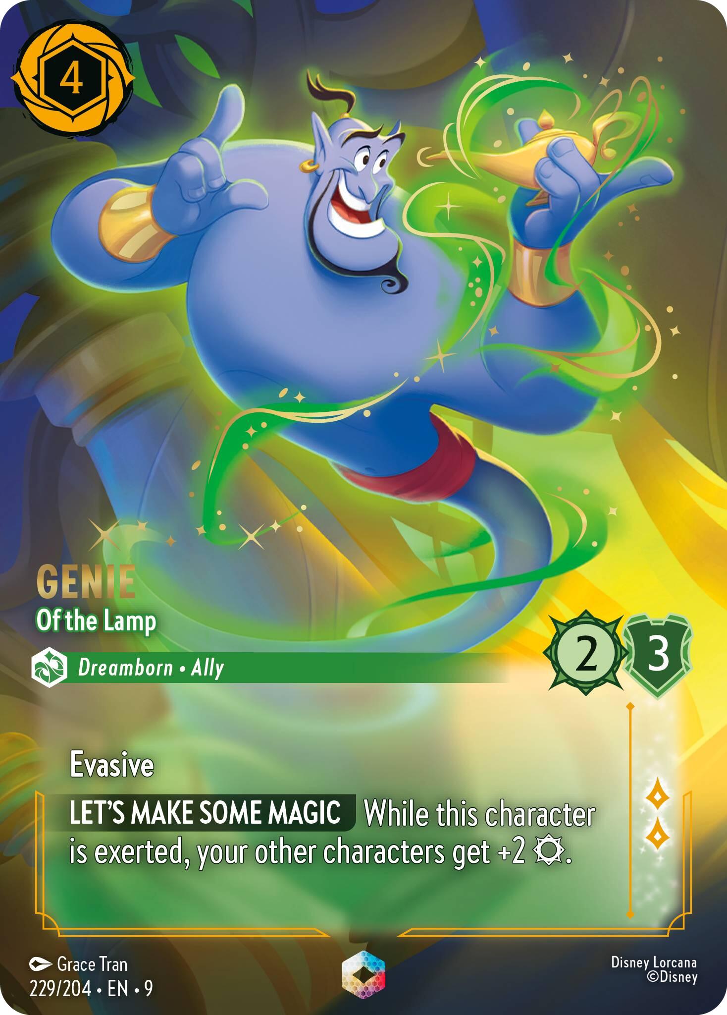 Genie - Of the Lamp (Enchanted) (229/204) [Fabled] | L.A. Mood Comics and Games