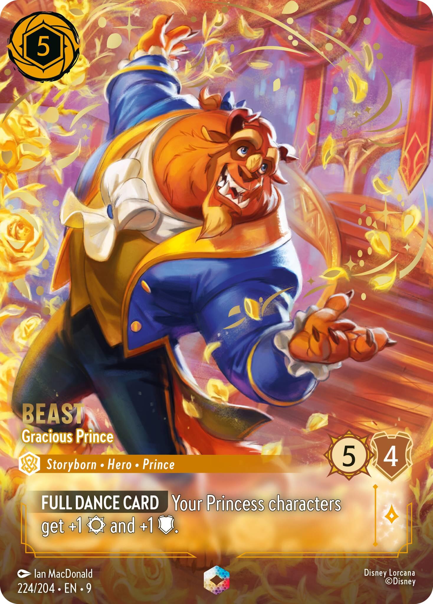 Beast - Gracious Prince (Enchanted) (224/204) [Fabled] | L.A. Mood Comics and Games