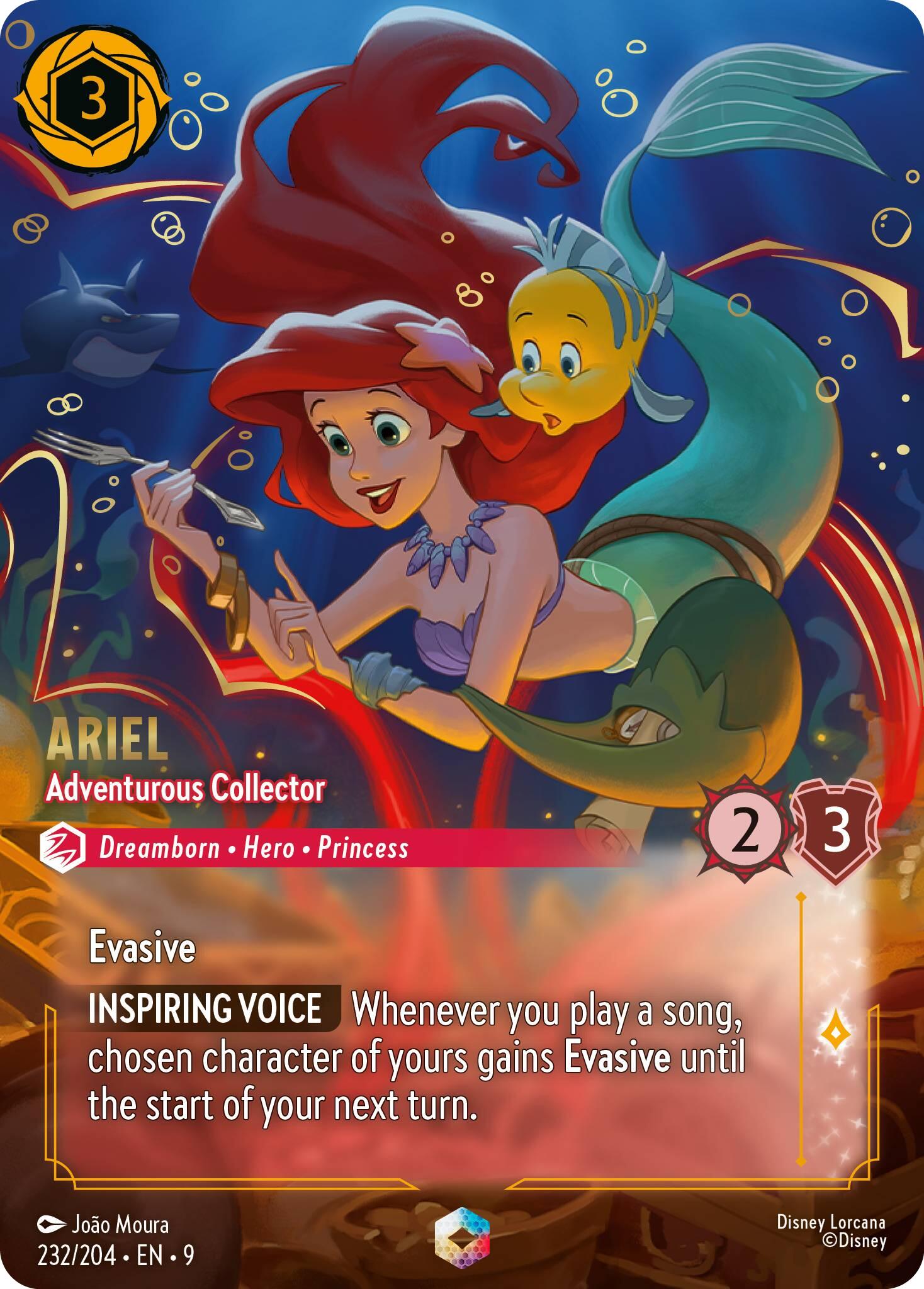 Ariel - Adventurous Collector (Enchanted) (232/204) [Fabled] | L.A. Mood Comics and Games