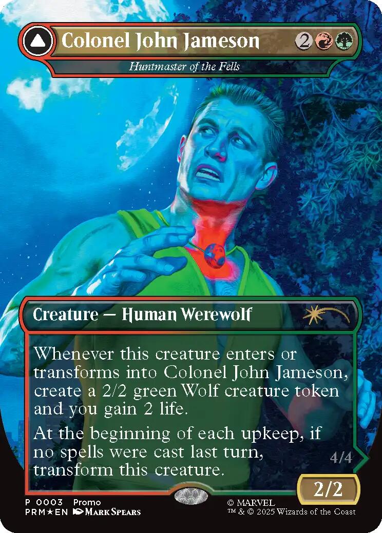 Colonel John Jameson - Huntmaster of the Fells (Borderless) [Media Promos] | L.A. Mood Comics and Games