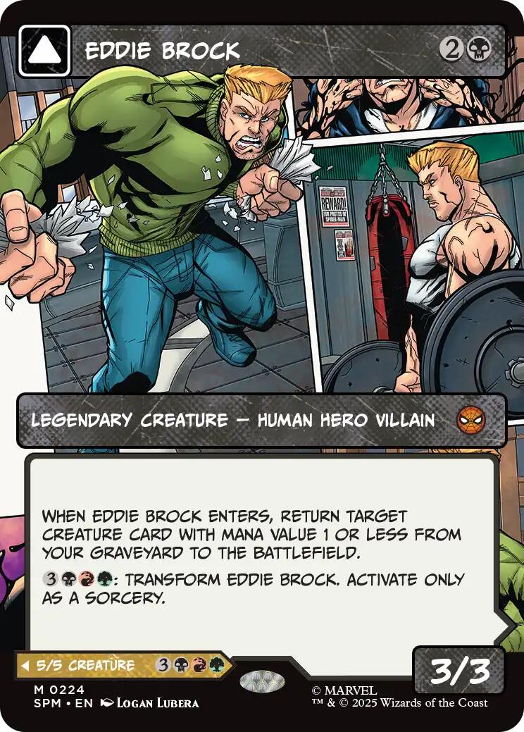 Eddie Brock (0224) (Borderless) [Marvel's Spider-Man] | L.A. Mood Comics and Games
