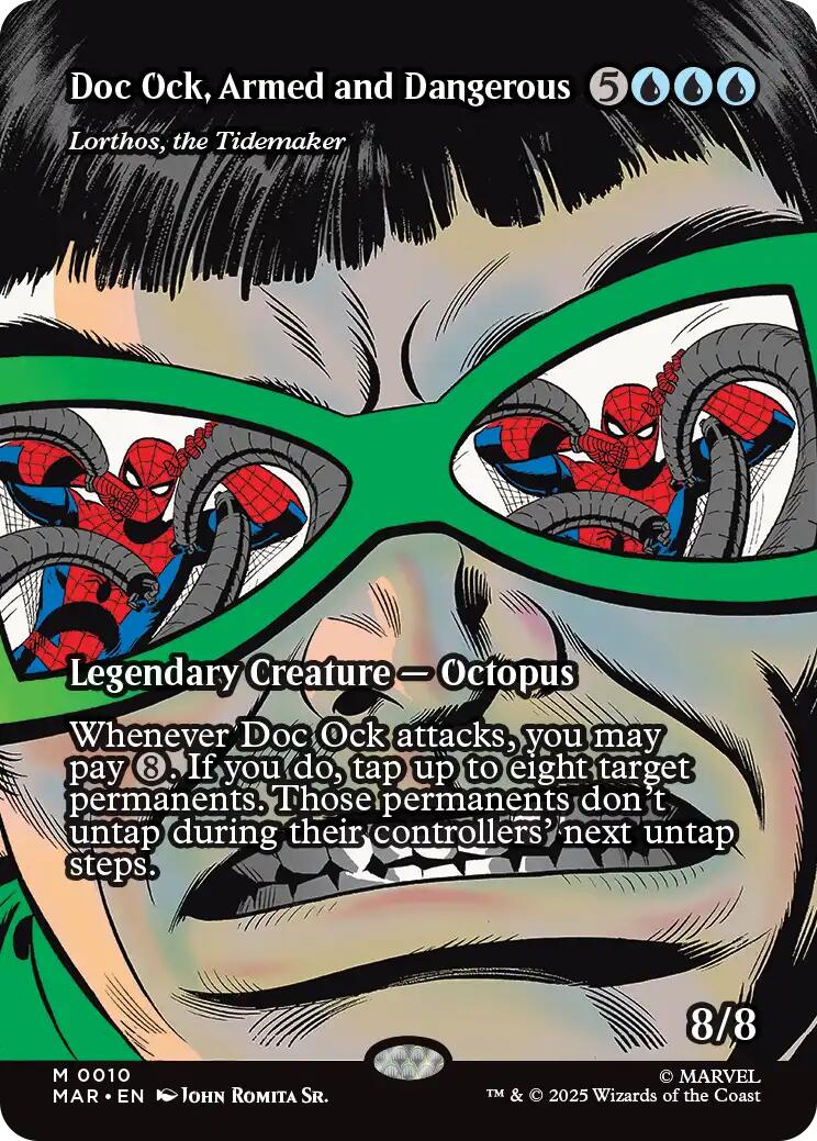 Doc Ock, Armed and Dangerous - Lorthos, the Tidemaker (Borderless) [Marvel's Spider-Man: Eternal-Legal] | L.A. Mood Comics and Games