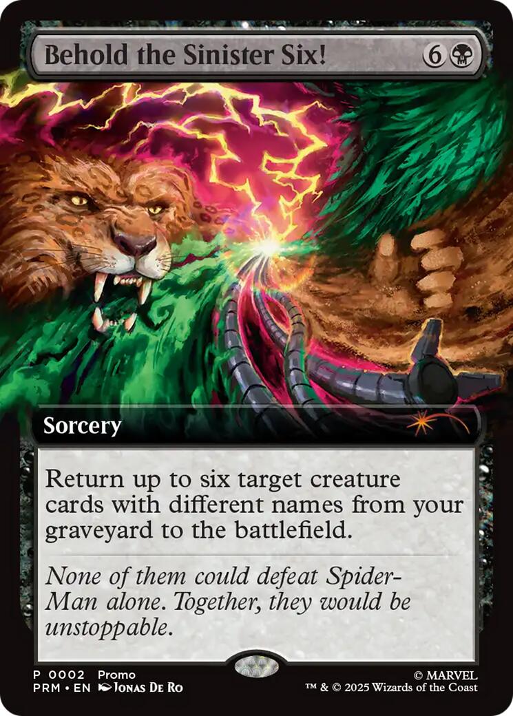 Behold the Sinister Six! [Marvel's Spider-Man Promos] | L.A. Mood Comics and Games