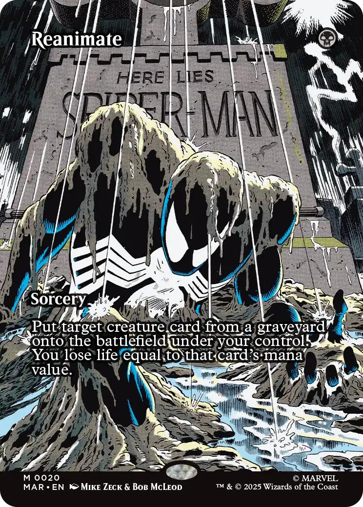 Reanimate (Borderless) [Marvel's Spider-Man: Eternal-Legal] | L.A. Mood Comics and Games