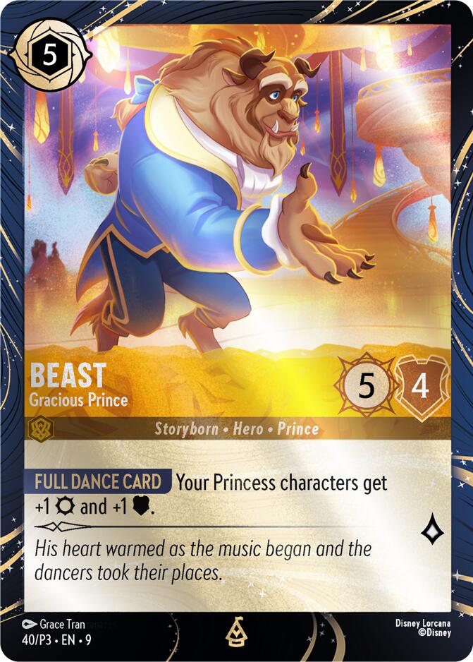 Beast - Gracious Prince (40) [Promo Cards] | L.A. Mood Comics and Games