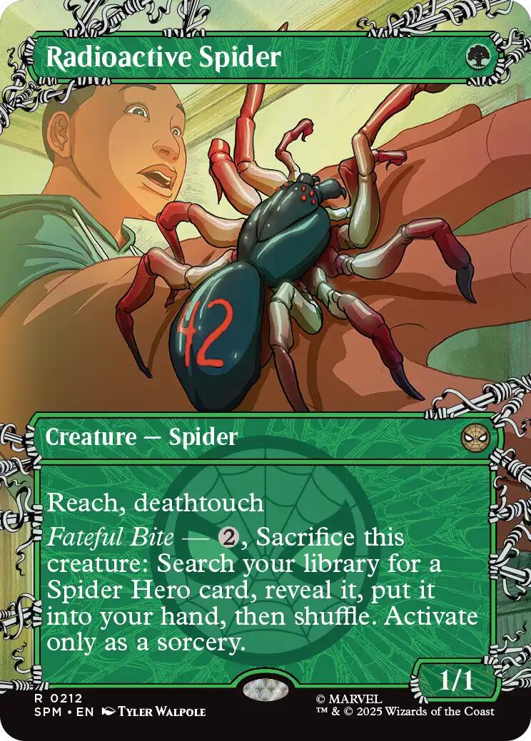 Radioactive Spider (Borderless) [Marvel's Spider-Man] | L.A. Mood Comics and Games