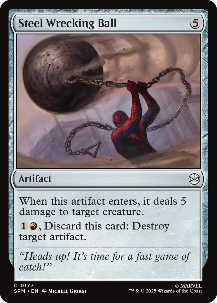 Steel Wrecking Ball [Marvel's Spider-Man] | L.A. Mood Comics and Games