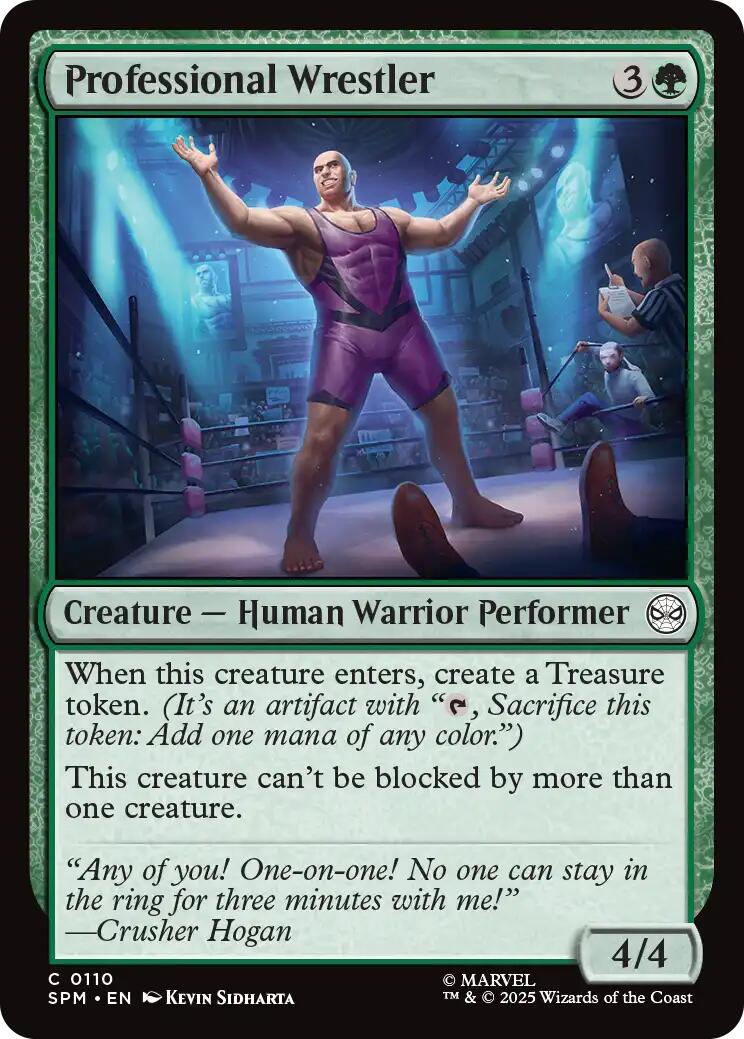 Professional Wrestler [Marvel's Spider-Man] | L.A. Mood Comics and Games