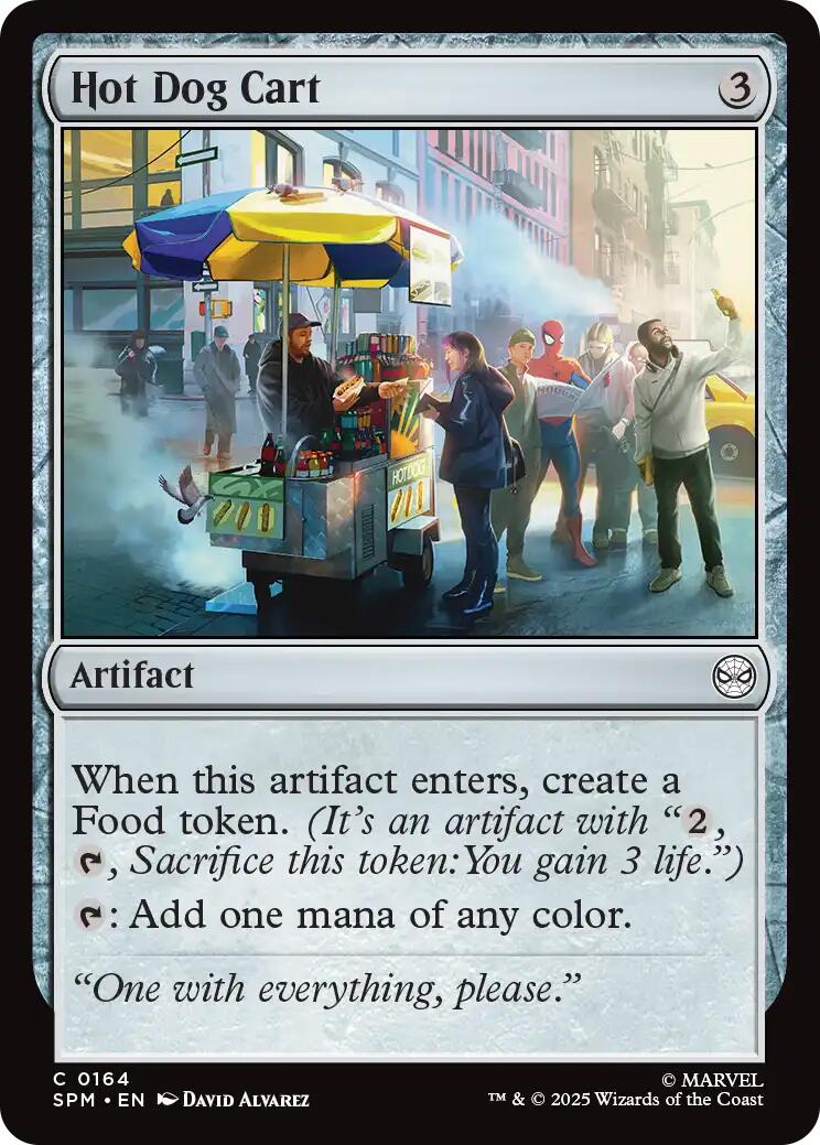 Hot Dog Cart [Marvel's Spider-Man] | L.A. Mood Comics and Games