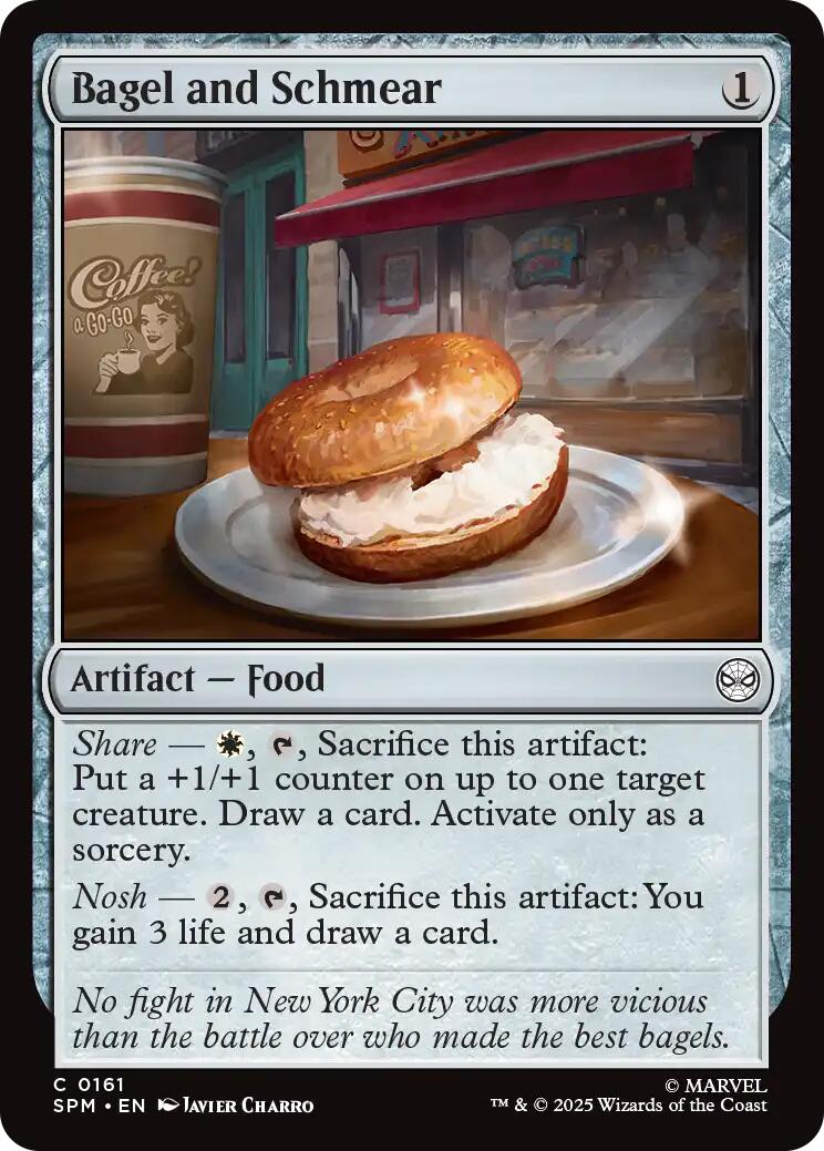 Bagel and Schmear [Marvel's Spider-Man] | L.A. Mood Comics and Games