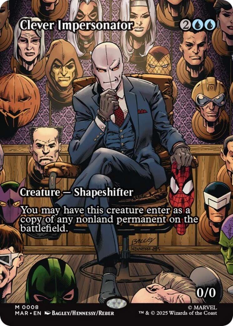 Clever Impersonator (Borderless) [Marvel's Spider-Man: Eternal-Legal] | L.A. Mood Comics and Games
