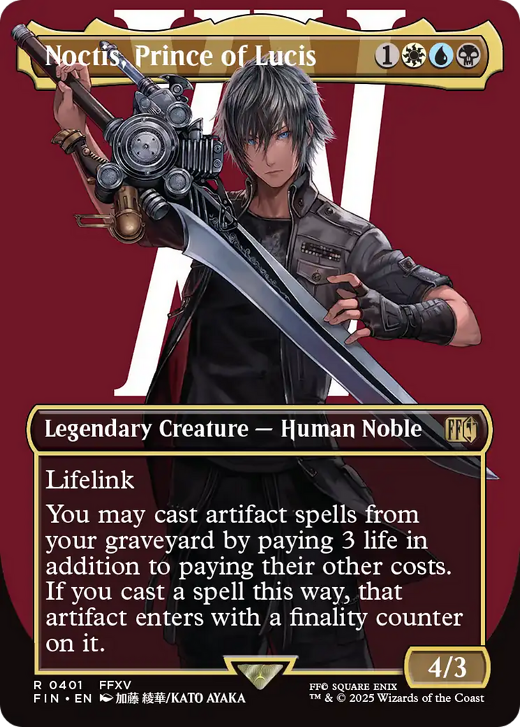 Noctis, Prince of Lucis (Borderless) [FINAL FANTASY] | L.A. Mood Comics and Games