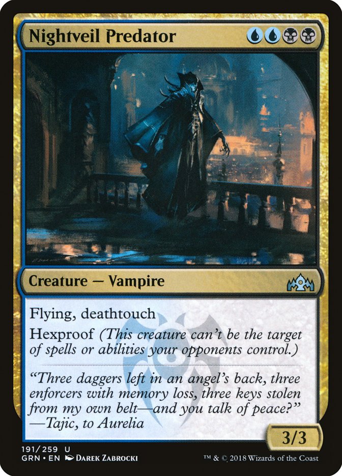 Nightveil Predator [Guilds of Ravnica] | L.A. Mood Comics and Games