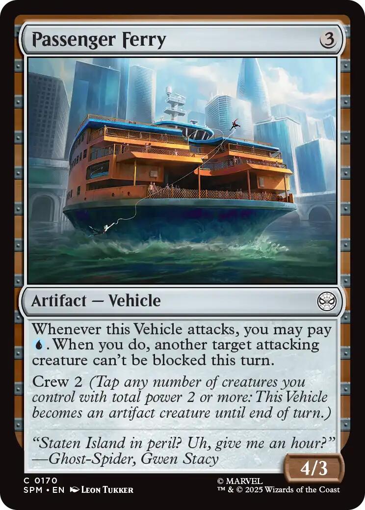 Passenger Ferry [Marvel's Spider-Man] | L.A. Mood Comics and Games