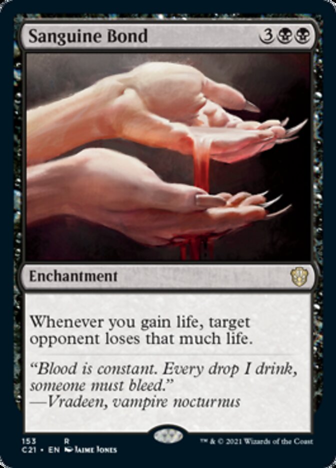 Sanguine Bond [Commander 2021] | L.A. Mood Comics and Games
