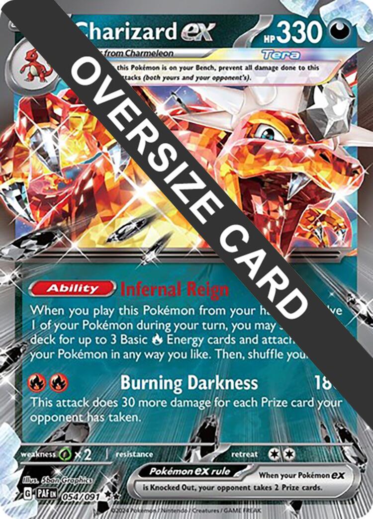 Charizard ex (054/091) (Jumbo Card) [Miscellaneous Cards] | L.A. Mood Comics and Games