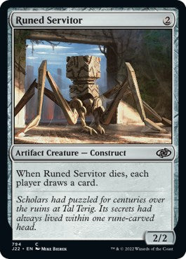 Runed Servitor [Jumpstart 2022] | L.A. Mood Comics and Games