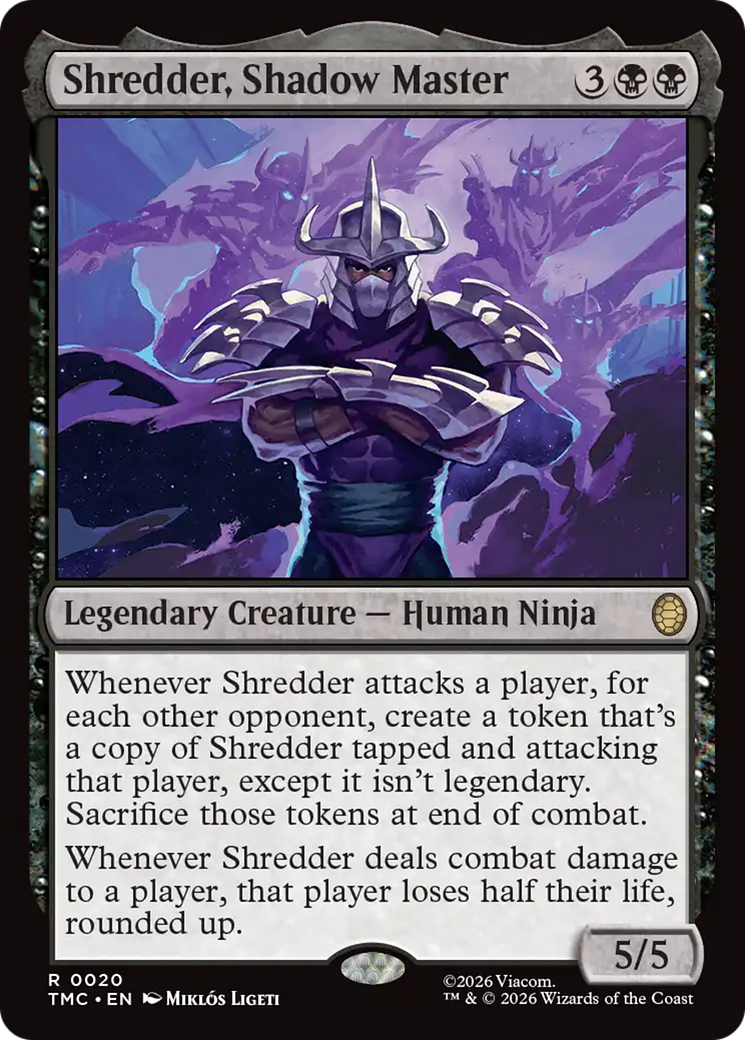 Shredder, Shadow Master [Teenage Mutant Ninja Turtles Commander] | L.A. Mood Comics and Games