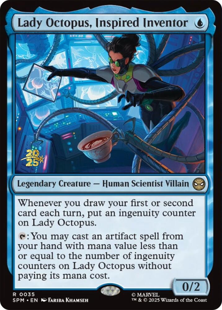 Lady Octopus, Inspired Inventor [Marvel's Spider-Man Prerelease Promos] | L.A. Mood Comics and Games