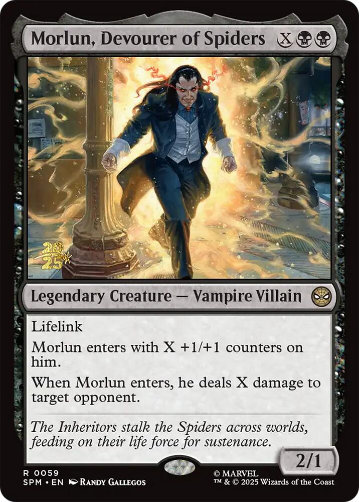 Morlun, Devourer of Spiders [Marvel's Spider-Man Prerelease Promos] | L.A. Mood Comics and Games