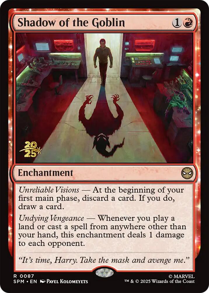 Shadow of the Goblin [Marvel's Spider-Man Prerelease Promos] | L.A. Mood Comics and Games