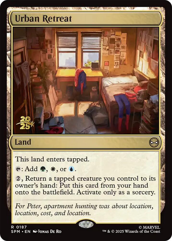 Urban Retreat [Marvel's Spider-Man Prerelease Promos] | L.A. Mood Comics and Games