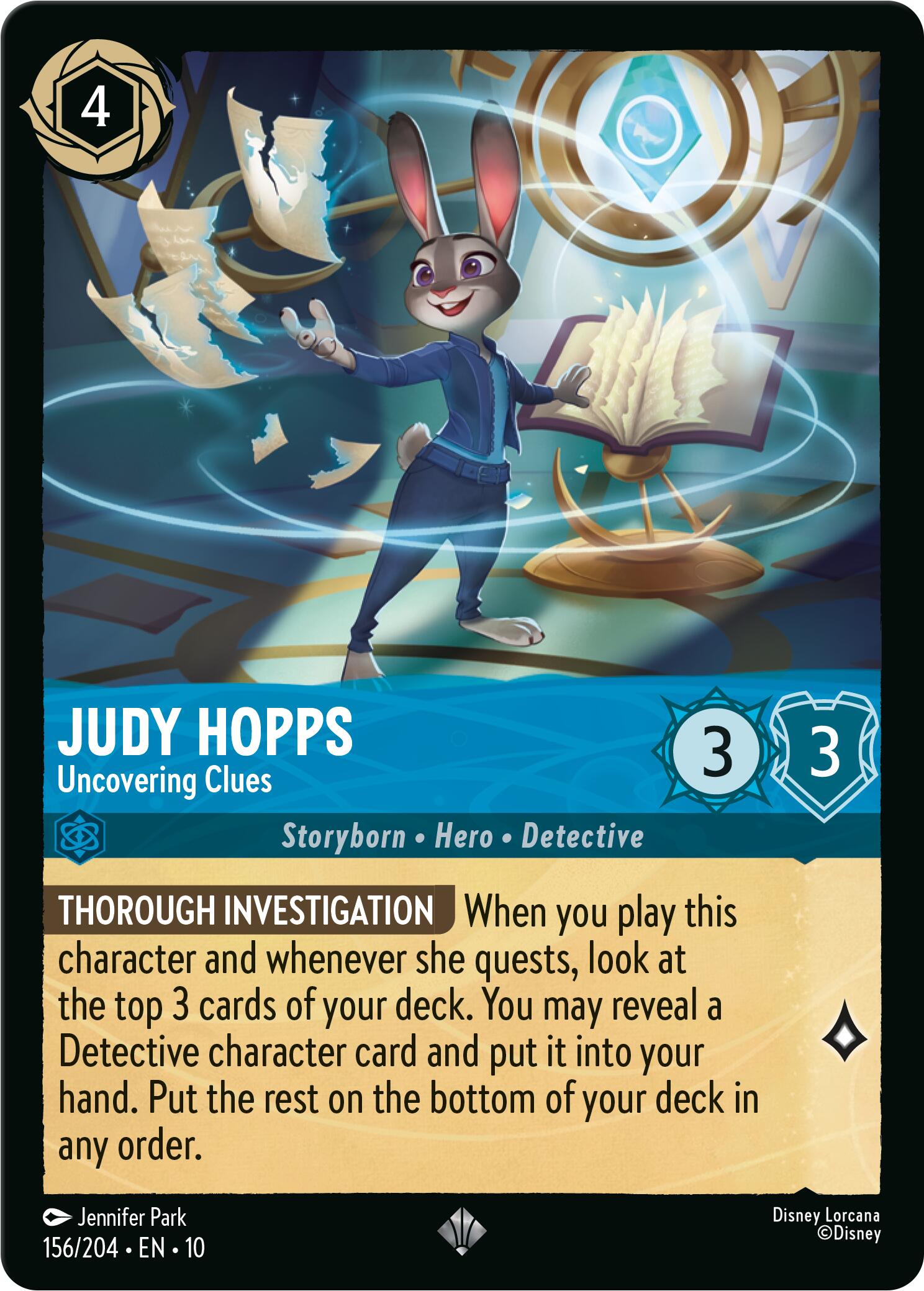 Judy Hopps - Uncovering Clues (156/204) [Whispers in the Well] | L.A. Mood Comics and Games