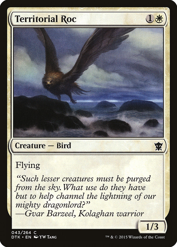 Territorial Roc [Dragons of Tarkir] | L.A. Mood Comics and Games