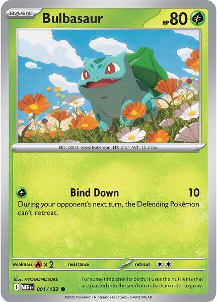 Bulbasaur (001/132) [Mega Evolutions: Base Set] | L.A. Mood Comics and Games
