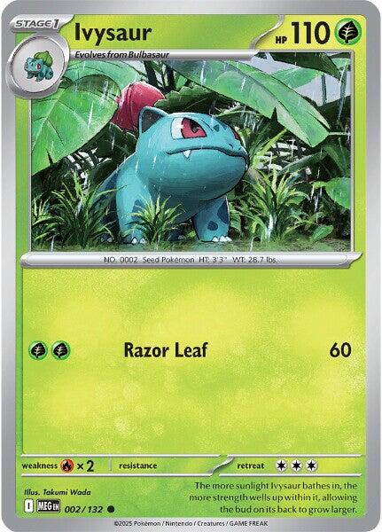 Ivysaur (002/132) [Mega Evolutions: Base Set] | L.A. Mood Comics and Games