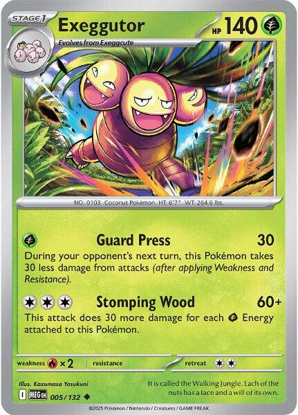 Exeggutor (005/132) [Mega Evolutions: Base Set] | L.A. Mood Comics and Games