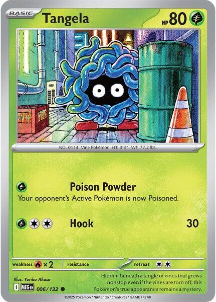 Tangela (006/132) [Mega Evolutions: Base Set] | L.A. Mood Comics and Games
