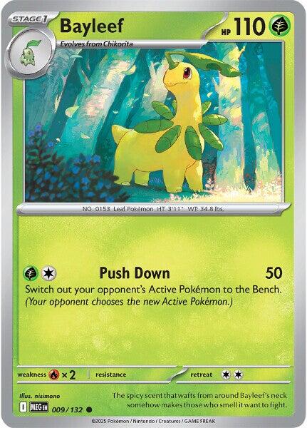Bayleef (009/132) [Mega Evolutions: Base Set] | L.A. Mood Comics and Games