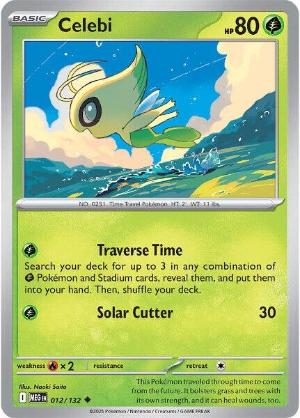 Celebi (012/132) [Mega Evolutions: Base Set] | L.A. Mood Comics and Games