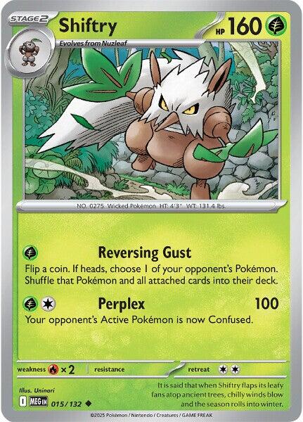Shiftry (015/132) [Mega Evolutions: Base Set] | L.A. Mood Comics and Games