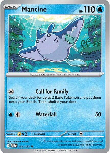 Mantine (032/132) [Mega Evolutions: Base Set] | L.A. Mood Comics and Games